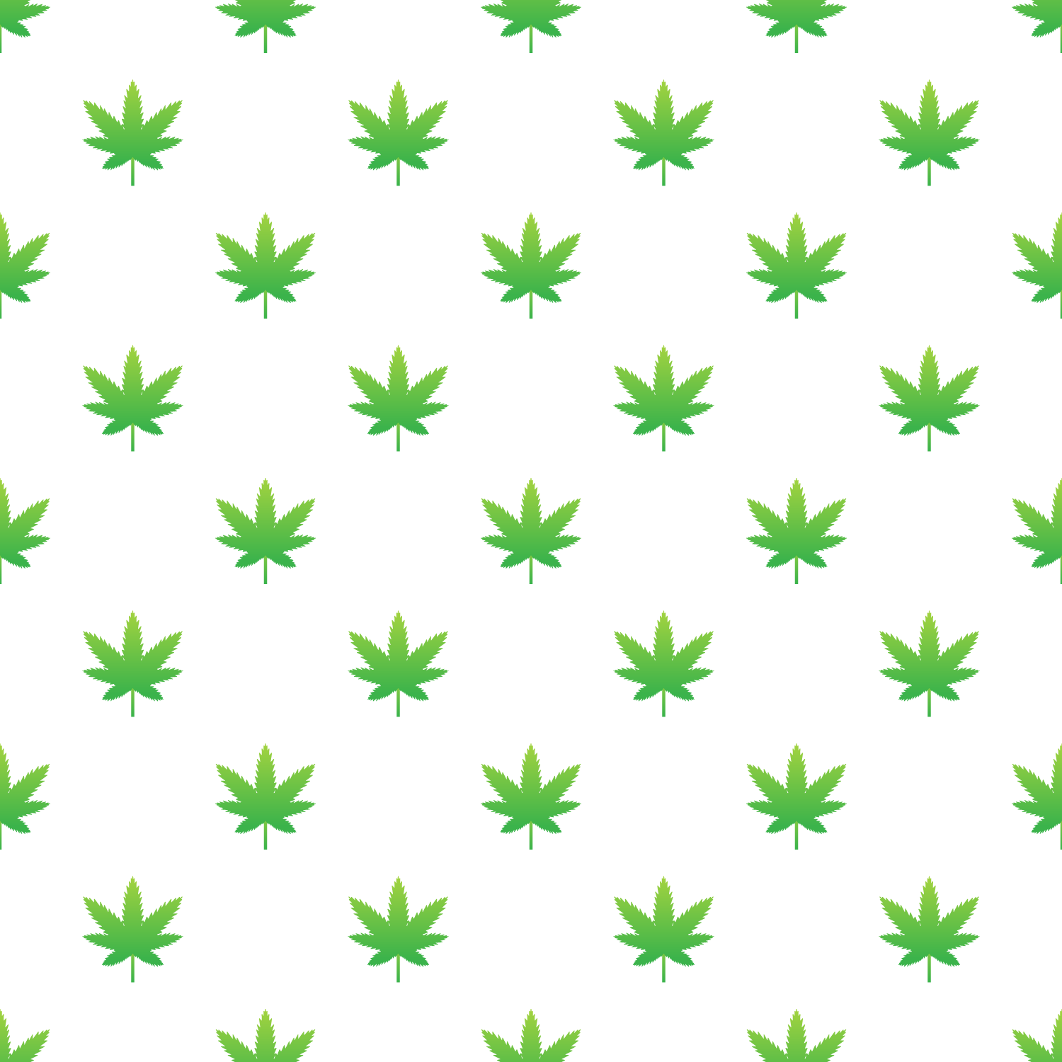 Creative cannabis leaf vector logo icon. Template for CBD Ca